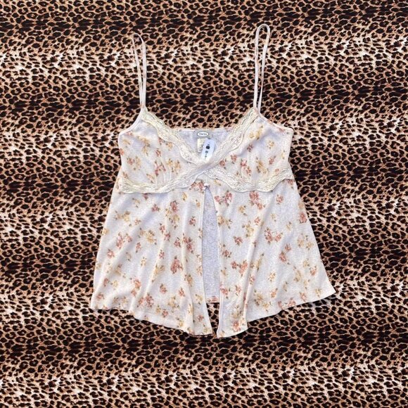 00s floral lace babydoll tank top - Picture 8 of 8